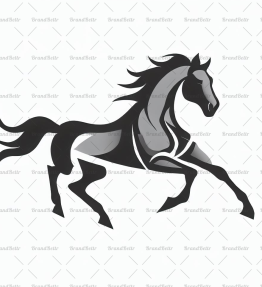 Galoppierendes Pferd